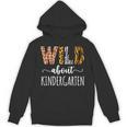 Wild About Kindergarten Teacher Leopard Print Unisex Hoodie, trending gift Wild About Kindergarten Teacher Leopard Print Unisex Hoodie, trending gift