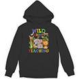 Wild About Teaching Safari Jungle School Teacher Unisex Hoodie, trending gift