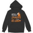 Will Trade Students For Candy Halloween Costume Teacher Unisex Hoodie, trending gift Will Trade Students For Candy Halloween Costume Teacher Unisex Hoodie, trending gift