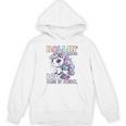 100 Days Of School Girls Teacher 100th Day Unicorn Outfit Unisex Hoodie, trending gift