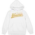 4th Grade Teacher Cute Vintage Graphic Fourth Grade Teacher Unisex Hoodie, 4th Grade Teacher Gifts, trending gift
