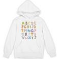 ABC Animals Alphabet Graphic Boys Girls Kindergarten Teacher Unisex Hoodie, trending gift