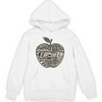 Apple Camoflauge Clothing Camo Student Teacher Cute School Unisex Hoodie, trending gift