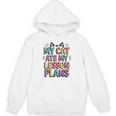 My Cat Ate My Lesson Plans Teacher Cat Humor Unisex Hoodie, trending gift