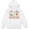 First Data Then Thanksgiving Im Earning A Break Sped Teacher Unisex Hoodie, trending gift