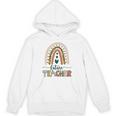 Future Teacher Boho Rainbow Leopard New Grad Student Unisex Hoodie, Future Teacher Gifts, trending gift Future Teacher Boho Rainbow Leopard New Grad Student Unisex Hoodie, Future Teacher Gifts, trending gift