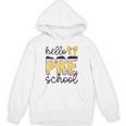 Hello Pre-K Preschool Back To School First Day Teacher Kids Unisex Hoodie, trending gift