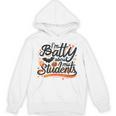 I'm Batty About My Students Watercolor Bat Teacher Halloween Unisex Hoodie, trending gift