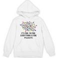 It's Fine I'm Fine Christmas Lights Teacher Xmas Unisex Hoodie, trending gift It's Fine I'm Fine Christmas Lights Teacher Xmas Unisex Hoodie, trending gift