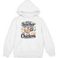 Just a Teacher Who Loves Chickens Chicken Farm Animal Lover Unisex Hoodie, trending gift Just a Teacher Who Loves Chickens Chicken Farm Animal Lover Unisex Hoodie, trending gift