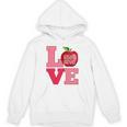 Love Kindergarten Cute Apple School Teacher Unisex Hoodie, trending gift