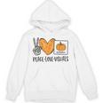 Peace Love Visuals Sped Teacher Pumpkin Skeleton Halloween Unisex Hoodie, trending gift Peace Love Visuals Sped Teacher Pumpkin Skeleton Halloween Unisex Hoodie, trending gift