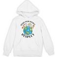 Reduce Reuse Recycle Respect Earth Day Teacher Girl Women Unisex Hoodie, trending gift