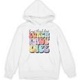 Soul Bleach Teacher Staff First Day Of School Last Hugs & High Fives Lunch Lady Vibes Blue Classic Fit Unisex Hoodie, trending gift Soul Bleach Teacher Staff First Day Of School Last Hugs & High Fives Lunch Lady Vibes Blue Classic Fit Unisex Hoodie, trending gift