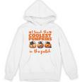 I Teach The Cutest Pumpkins Halloween Teacher Cat Lover Unisex Hoodie, trending gift