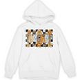 Teacher Appreciation Boho Floral Leopard Checkered Unisex Hoodie, trending gift