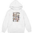 Teacher Library Ghost Reading Book Halloween Cat Unisex Hoodie, trending gift Teacher Library Ghost Reading Book Halloween Cat Unisex Hoodie, trending gift