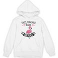 This Teacher Loves Her Flock Cute Flamingo Teacher Unisex Hoodie, trending gift