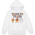 Trick Or Teach Candy Corn Pumpkin Ghost Teacher Unisex Hoodie, trending gift Trick Or Teach Candy Corn Pumpkin Ghost Teacher Unisex Hoodie, trending gift