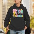 100 Days Of School Preppy 100th Day Of School Teachers Girls Unisex Hoodie, funny gift