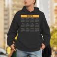 2025 Calendar For Planners Teachers Offices Months Unisex Hoodie, funny gift