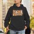 Autumn Pumpkin Thanksgiving Coffee Floral Teacher Fall Unisex Hoodie, funny gift