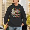 Book Tree All Is Calm Said No Teacher Ever Christmas Unisex Hoodie, funny gift Book Tree All Is Calm Said No Teacher Ever Christmas Unisex Hoodie, funny gift