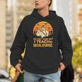 You Can't Scare Me I Teach Social Studies Teacher Halloween Unisex Hoodie, funny gift