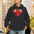 Cute Distressed Super Teacher Superhero Apple Shirt Unisex Hoodie, Super Teacher Hoodies, funny gift