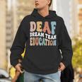 Deaf Dream Team Education Deaf Education Teacher Unisex Hoodie, funny gift Deaf Dream Team Education Deaf Education Teacher Unisex Hoodie, funny gift