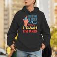 Diabetic Teacher Diabetes Awareness Insulin Blue Ribbon Unisex Hoodie, funny gift