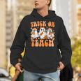 Groovy Teacher Halloween Trick Or Teach Ghost Men Women Kids Unisex Hoodie, Groovy Teacher Hoodies, funny gift Groovy Teacher Halloween Trick Or Teach Ghost Men Women Kids Unisex Hoodie, Groovy Teacher Hoodies, funny gift
