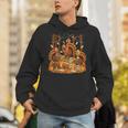 Librarian Turkey Reading Book Fall Thanksgiving Teacher Unisex Hoodie, funny gift Librarian Turkey Reading Book Fall Thanksgiving Teacher Unisex Hoodie, funny gift