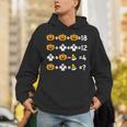 Pumpkin Ghost Equation Math Teacher Halloween Costume Unisex Hoodie, funny gift