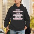 There Their They'Re Teacher English Grammar Police Unisex Hoodie, English Teacher Hoodies, funny gift