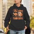 Retro I Teach The Cutest Turkey Thanksgiving Pumpkin Teacher Unisex Hoodie, funny gift Retro I Teach The Cutest Turkey Thanksgiving Pumpkin Teacher Unisex Hoodie, funny gift