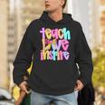Teach Love Inspire Preppy Back To School Teacher Women Unisex Hoodie, funny gift