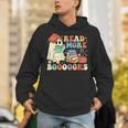 Teacher Halloween Cute Booooks Ghost Read More Books Unisex Hoodie, funny gift