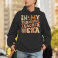 In My Thankful Teacher Era Cute Groovy Thanksgiving Teacher Unisex Hoodie, Groovy Teacher Hoodies, funny gift