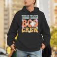 Toddler Teacher Boo Crew Ghost Groovy Halloween For Women Unisex Hoodie, Groovy Teacher Hoodies, funny gift
