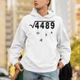 67 Meme Math Teacher 6 7 Halloween Spiders Square Root 4489 Unisex Hoodie, funny gift