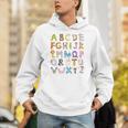 ABC Animals Alphabet Graphic Boys Girls Kindergarten Teacher Unisex Hoodie, funny gift