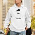 French Teacher Halloween Bonjour Ghost Unisex Hoodie, funny gift