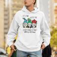 It's Fine We'Re Fine Gnome Pre-K Teacher Christmas Light For Men Women Unisex Hoodie, funny gift It's Fine We'Re Fine Gnome Pre-K Teacher Christmas Light For Men Women Unisex Hoodie, funny gift