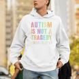Kids AUTISM IS NOT A TRAGEDY IGNORANCE IS Proud Teacher Crew Unisex Hoodie, funny gift