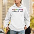 Music Teacher Hearts Music Teaching Unisex Hoodie, funny gift