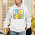 Neon Retro Teacher Cute Teacher Team New Teacher Back To Sch Unisex Hoodie, funny gift