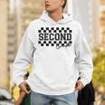 Second Grade Checkered Teacher 1st Day Back To School Women Unisex Hoodie, funny gift