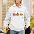 I Teach The Cutest Turkeys School Teachers Thanksgiving Unisex Hoodie, funny gift