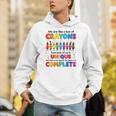 Teacher We Are Like a Box Of Crayons Back To School Unisex Hoodie, funny gift